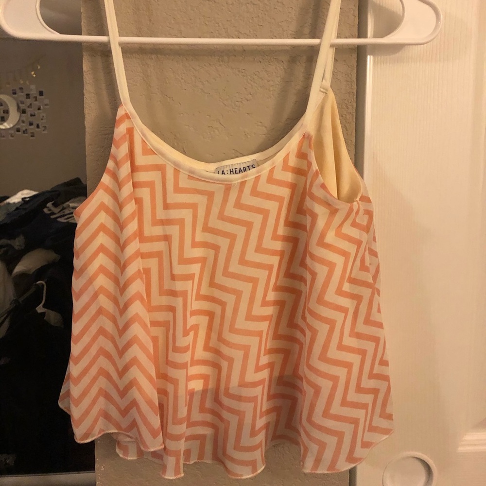 LA Hearts Cropped Tank